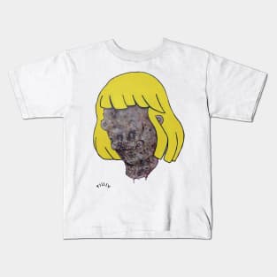 New Haircut Vs inner universe child | end of an era | apocalypse artwork cartoon Kids T-Shirt